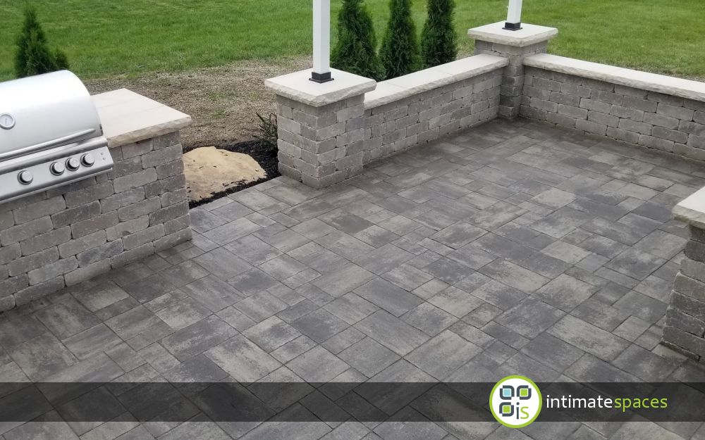 Outdoor Project: Patio, grill island, pergola, arbor